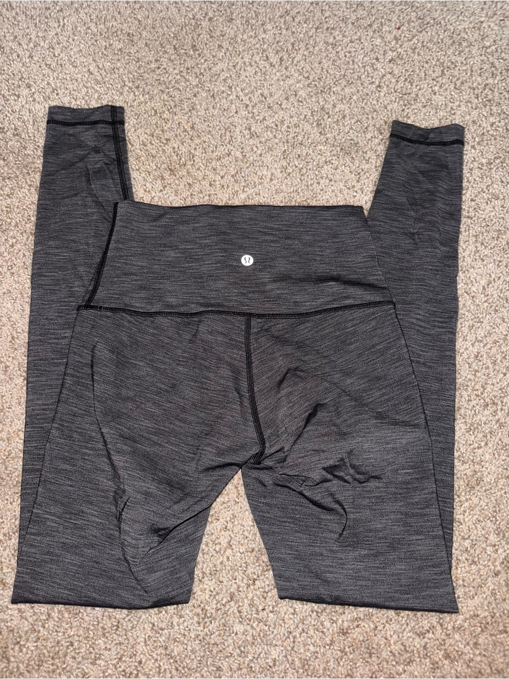 lululemon athletica Gray High-Rise Leggings